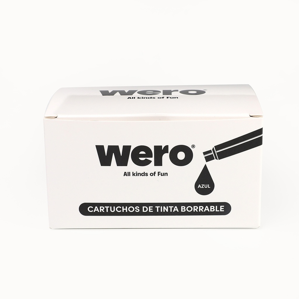 REPUESTO WERO BORRABLE X2 AZUL GHOST