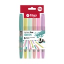 RESALTADOR FILGO FINO GARDEN X6 PASTEL