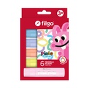 TEMPERA SOLIDA FILGO PINTO X6 PASTEL