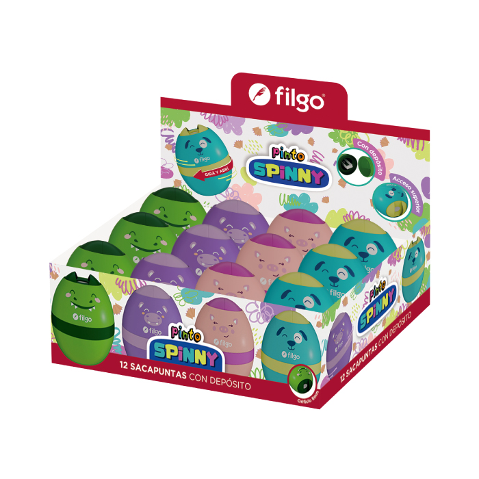SACAPUNTA FILGO PINTO SPINNY X12 CON DEPOSITO