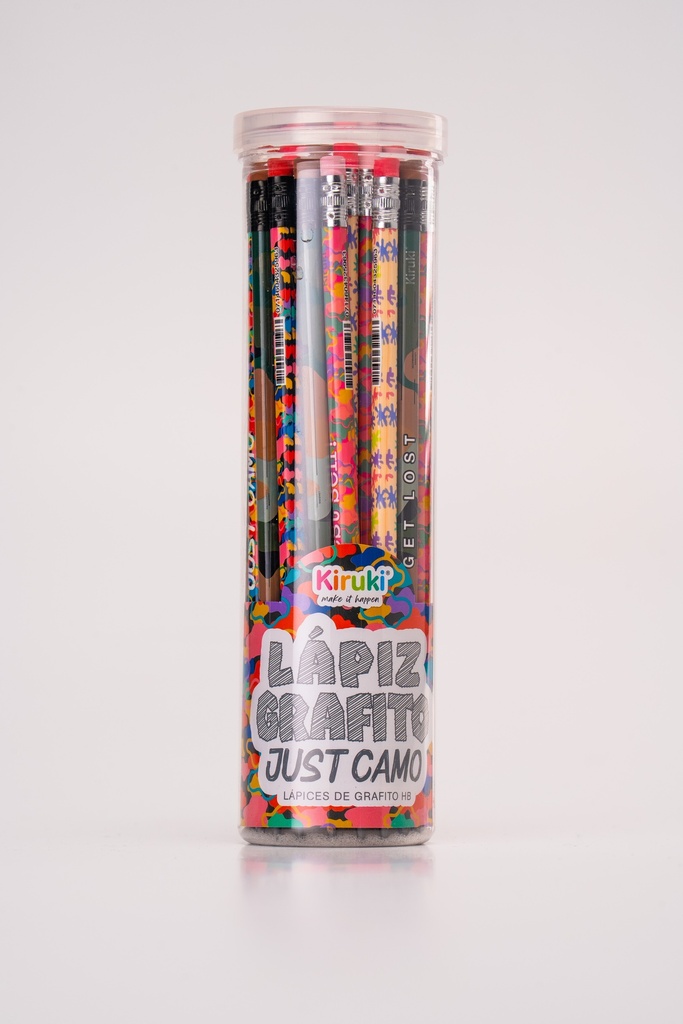 LAPIZ GRAFITO KIRUKI X36 JUST CAMO