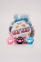 SACAPUNTAS KIRUKI CAT PAW DE SILICONA 1 ORIFICIO X42