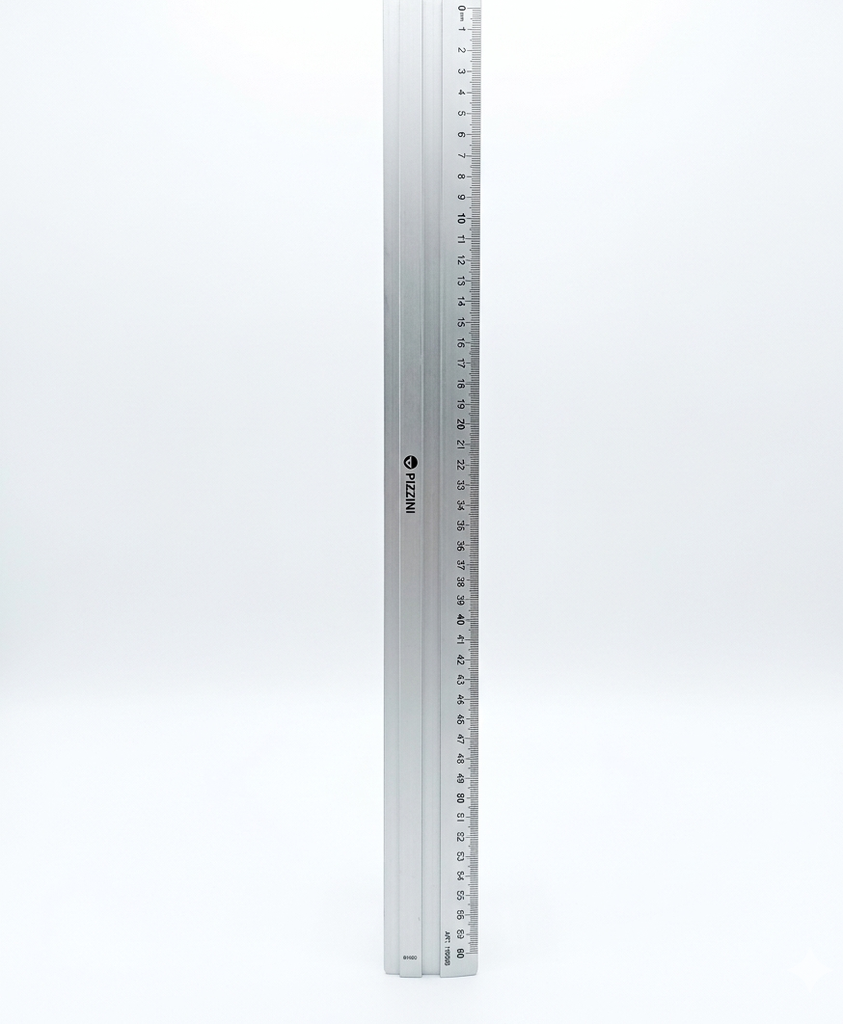 REGLA PIZZINI ALUMINIO 60CM
