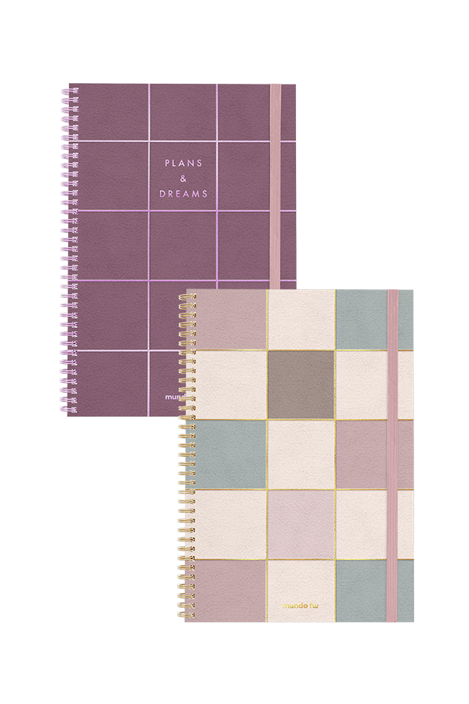 CUADERNO FW A4 INFINITY BOOK PREMIUM 120 HOJAS RAYADAS NEON PINK