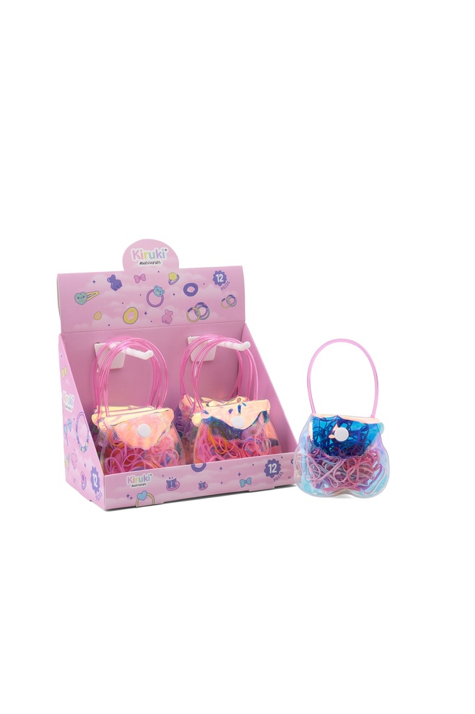 SOBRE CARTERA COLITA DE GOMA KIRUKI PARA EL PELO CHICAS