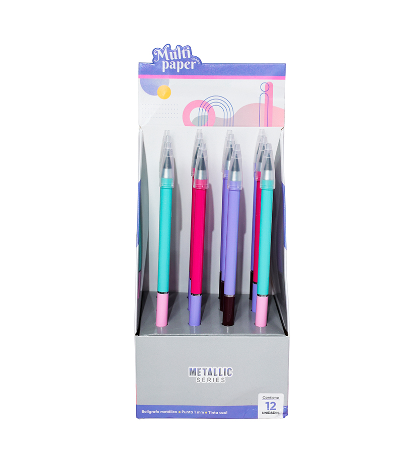 BOLIGRAFO MP METALICO +LAPIZ INFINITO  X12