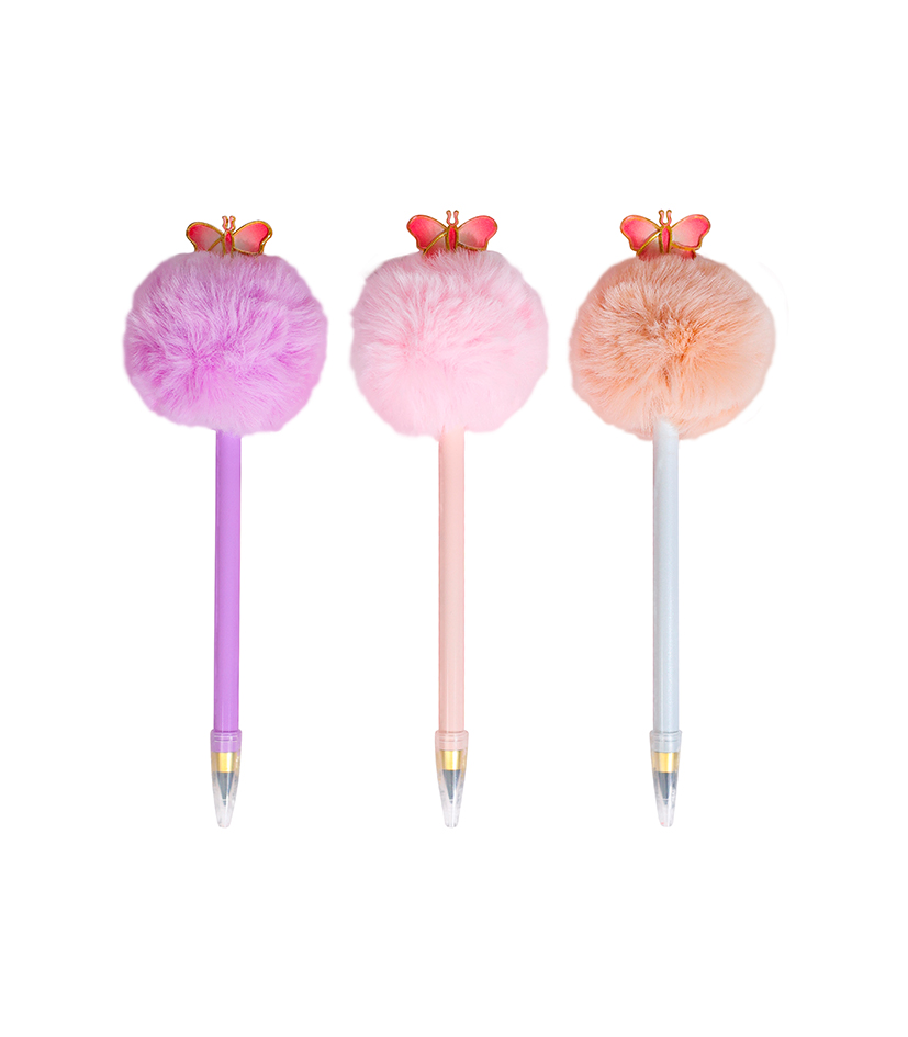 LAPIZ INFINITO MP POMPONES BUTTERFLY X6
