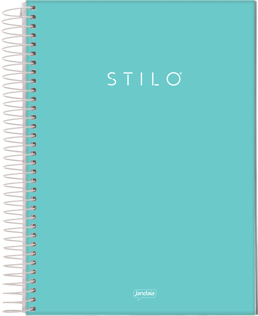 CUADERNO JANDAIA UNIVERSITARIO TAPA DURA  80 HOJAS RAYADAS STILO VERDE PASTEL