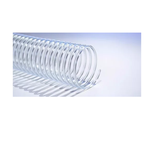 [0018-00079] ESPIRAL 25MM TRANSPARENTE X20 (160H)