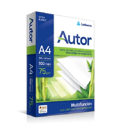 [101078] RESMA AUTOR 210X297 75G (A4)