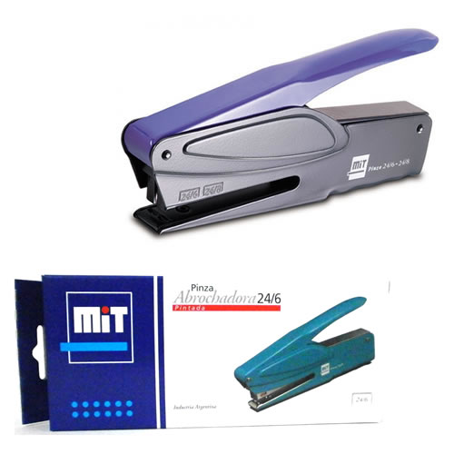 [50] ABROCHADORA MIT 24/6 PINZA PINTADA