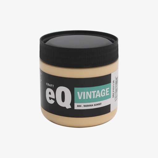 [604] PINTURA VINTAGE EQ 200CC NARANJA SUNSET