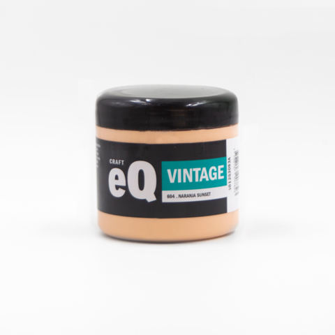 [604] PINTURA VINTAGE EQ 200CC NARANJA SUNSET