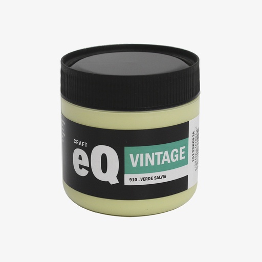 [910] PINTURA VINTAGE EQ 200CC VERDE SALVIA