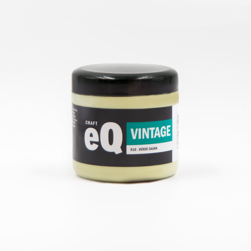 [910] PINTURA VINTAGE EQ 200CC VERDE SALVIA