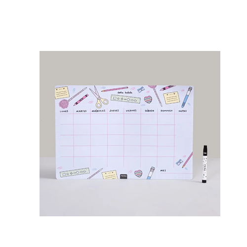 [0658-02435] PLANNER IMANTADO FERA NOTAS DOÑA BATATA + MARCADOR