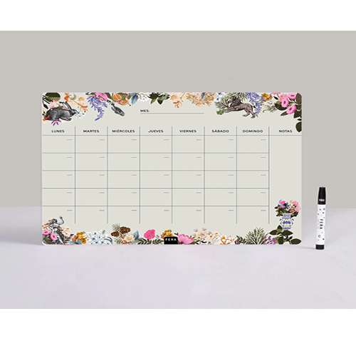 [7798196175871] PLANNER IMANTADO FERA MES COLLAGE + MARCADOR