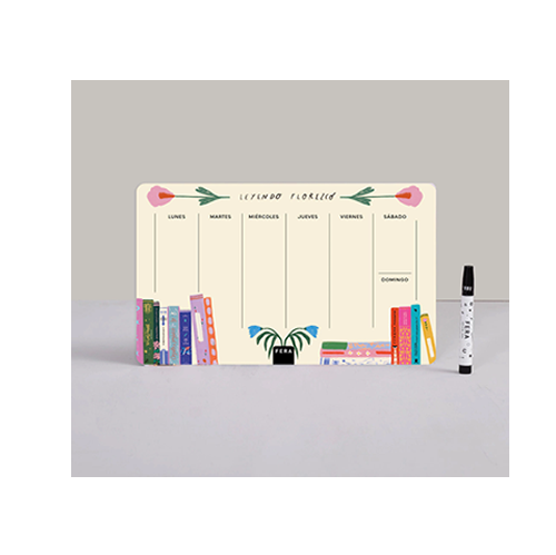 [7798196175970] PLANNER IMANTADO FERA SEMANA LIBROS + MARCADOR