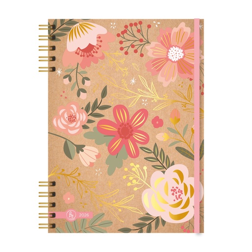 [8032] AGENDA RY 15X21 DXP 8032 KRAFT