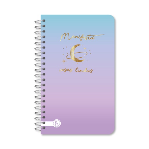 [1010] ANOTADOR RY ALARGADO ANILLADO 9.5x16cm 80 HOJAS RAYADAS 1010