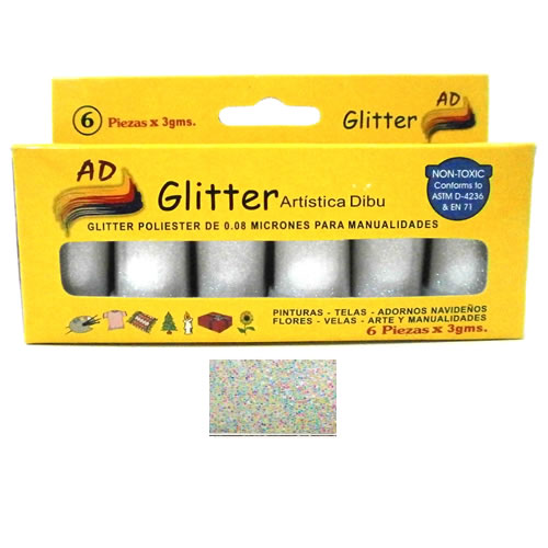 [007332-800] GIBRE AD TUBO X6 IRIDISCENTE MULTICOLOR