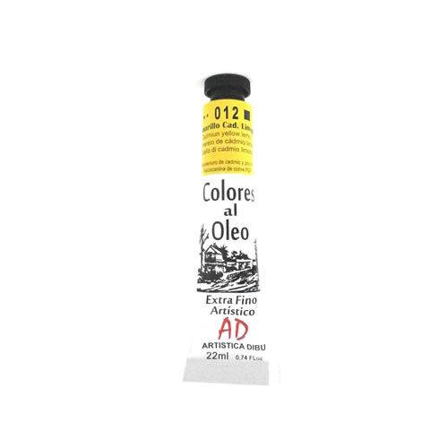 [058726-012] OLEO AD 22ML AMARILLO CADMIO LIMON LIQUIDACION