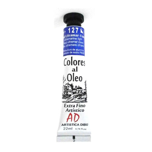 [058726-127] OLEO AD 22ML AZUL ULTRAMAR CLARO LIQUIDACION