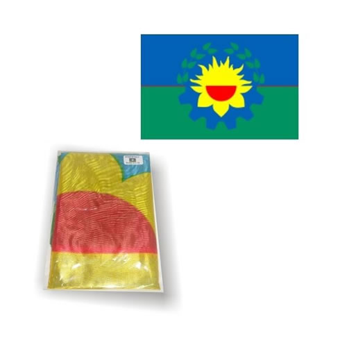 [4004] BANDERA BONAERENSE NUEVO MILENIO 60X96 4004