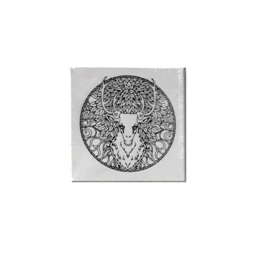 [0673-00027] BASTIDOR IMPRESO 20X20 ALCE N°13 LIQUIDACION