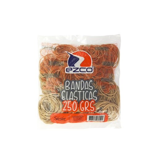 [608250] BANDAS ELASTICAS EZCO BOLSA X 250G