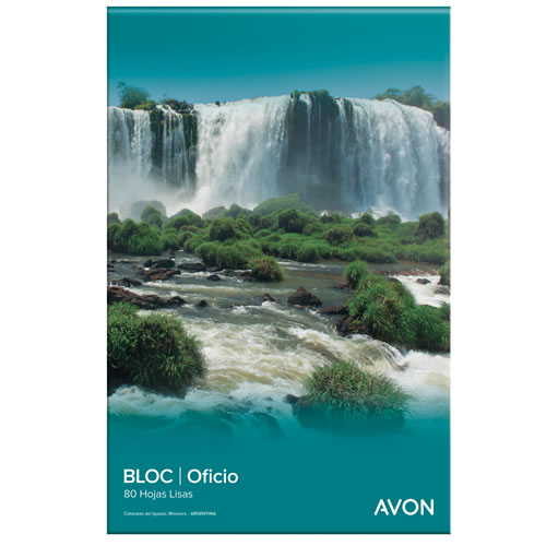 [100025] BLOCK AVON OFICIO 80 HOJAS LISO
