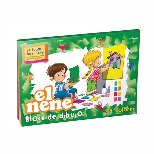 [211124] BLOCK EL NENE Nº5 24 HOJAS COLOR