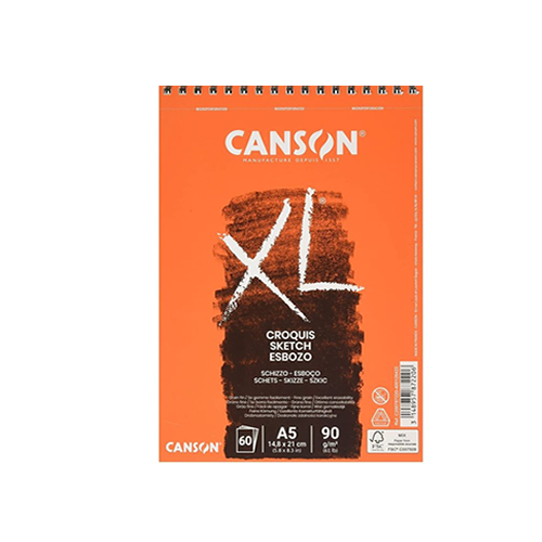 [200787220] BLOCK CANSON XL CROQUIS 90G 60H A5