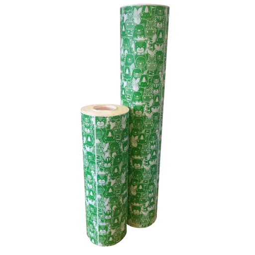 [0687-00852] BOBINA EVACOLOR 60CMX140MT OBRA ANIMALITOS VERDE