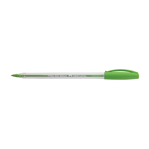 [443260] BOLIGRAFO FABER TRILUX 032 1.0 X 12 VERDE LIMA