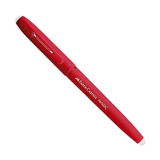[347358] BOLIGRAFO FABER BORRABLE MAGIC ROJO X12 TINTA AZUL PROMO