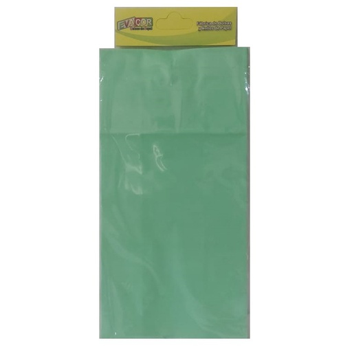 [FB3VERP] BOLSA SOUVENIR EVACOR 12x25x7cm X 10 UNIDADES VERDE PASTEL