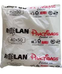 [037] BOLSA CAMISETA 40X50 REFORZADA NARANJA C. 6000