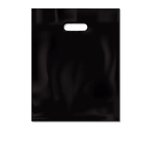 [0691-00272] BOLSA RIÑON 30X40 LISA COLOR NEGRO X50