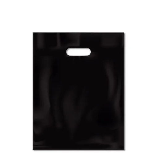 [0691-00292] BOLSA RIÑON 15X20 LISA COLOR NEGRA X50