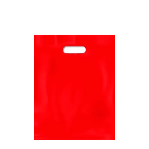 [0691-00294] BOLSA RIÑON 15X20 LISA COLOR ROJO X50