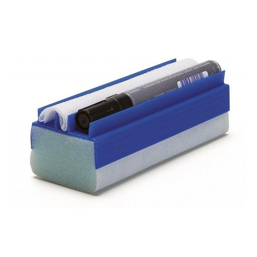 [BPM865] BORRADOR GDE PARA PIZARRA BLANCA CON PORTA MARCADOR