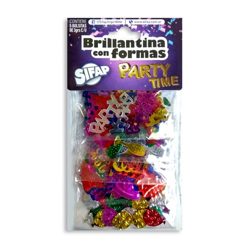 [PARTY] BRILLANTINA SIFAP X5 PARTY TIME