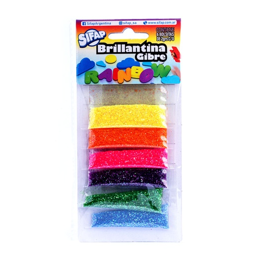 [RAINBOW] BRILLANTINA SIFAP X6 RAINBOW