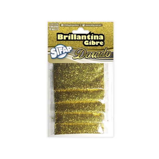 [997300] BRILLANTINA SIFAP X5 GIBRE DORADO