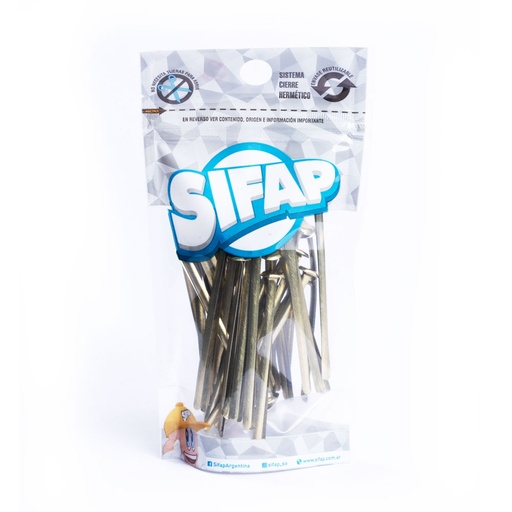 [2500600008] BROCHES DORADOS SIFAP Nº 8 X100