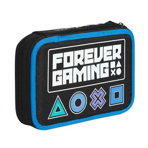 [1521219] CARTUCHERA MOOVING TEXTIL 2 PISOS PLAYSTATION