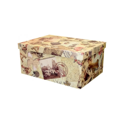 [BAU45] CAJA BAULERA GRANDE VINTAGE 48X36X22