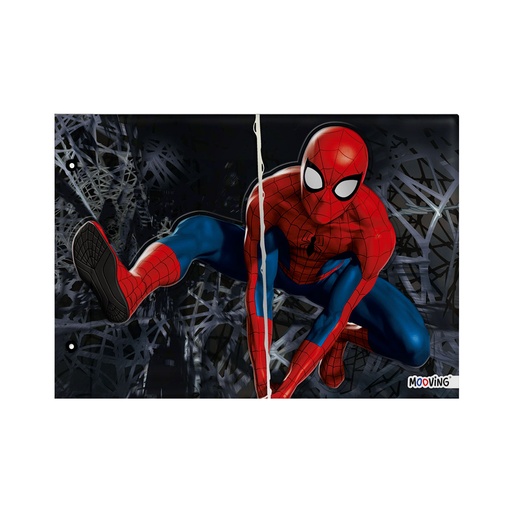 [1004101] CARPETA MOOVING Nº5 2 TAPAS SPIDERMAN