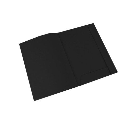 [52330] CARPETA 2 SOLAPAS A4 F55 X25 NEGRO
